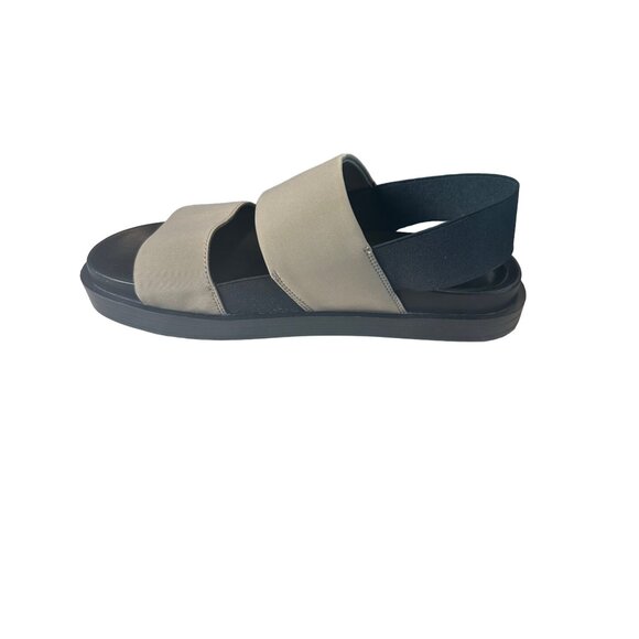 Aerosoles Taupe Khaki Two Strap Sandals‎ Women's Size 10M Suzzie - Picture 4 of 8